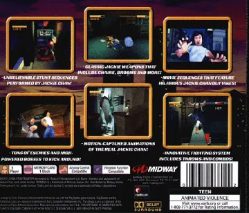 Jackie Chan Stuntmaster (EU) box cover back